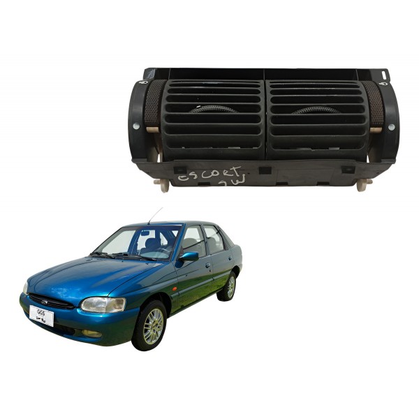 Difusor Ar Central Painel Ford Escort 1997 1998 1999 Detalhe