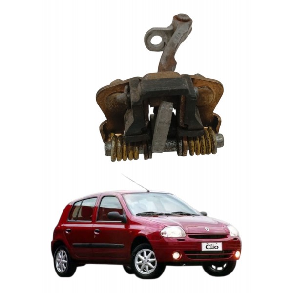 Limitador Porta Dianteiro Esquerdo Renault Clio 2002
