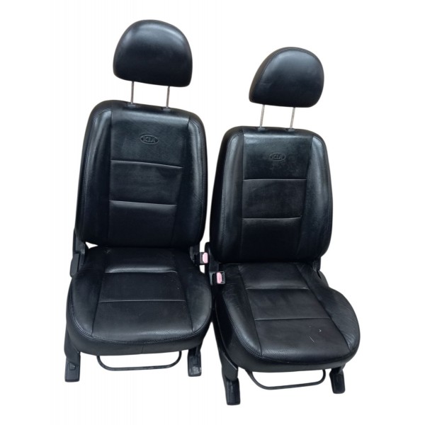 Jogo Banco Couro Preto Kia Sportage 2014 2015 2016 2017 2018