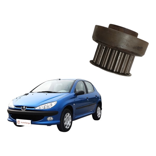 Engrenagem Virabrequim Peugeot 206 C3 1.6 16v 2006 2007 2008