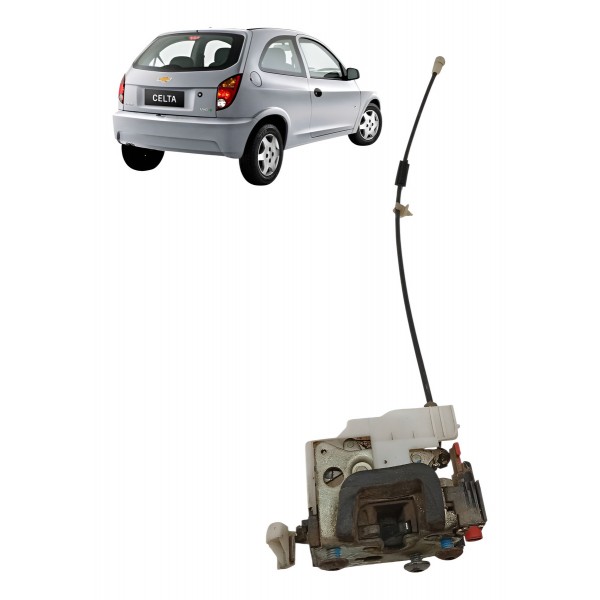 Fechadura Porta Traseira Esquerda Chevrolet Celta 2005 2006