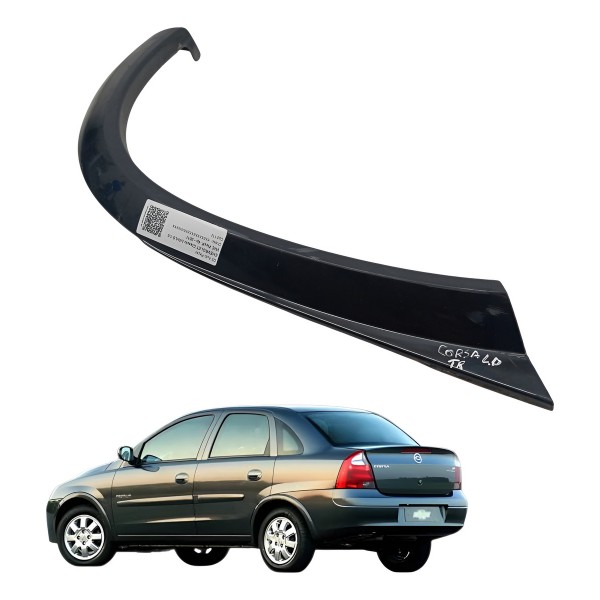 Moldura Paralama Traseiro Direito Chevrolet Corsa 2010 2011