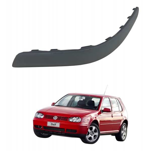 Moldura Parachoque Traseiro Direito Volkswagen Golf 2005