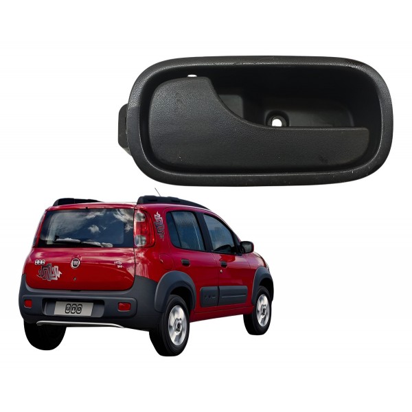 Maçaneta Interna Esquerda Fiat Uno 1.0 2011 2012 2013 2014