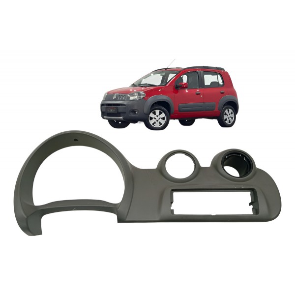 Moldura Painel Velocimetro Uno Way 1.0 2011 2012 Detalhe