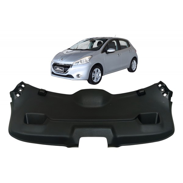 Acabamento Tampa Traseira Porta Malas Peugeot 208 2014 2015
