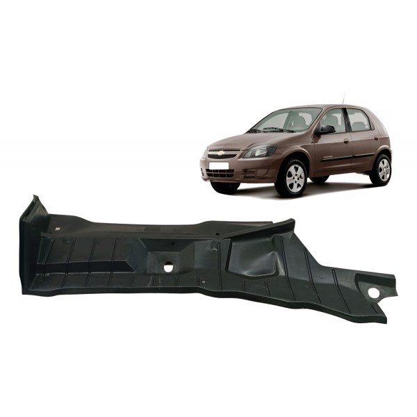 Defletor Inferior Churrasqueira Chevrolet Celta 2009 Detalhe