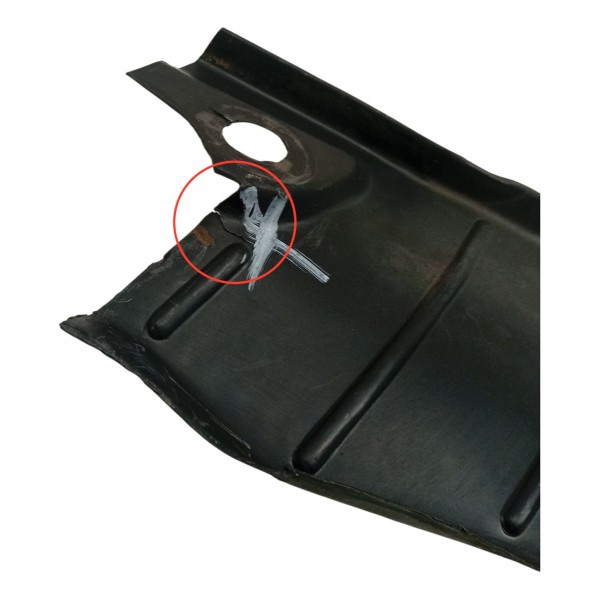 Defletor Inferior Churrasqueira Chevrolet Celta 2009 Detalhe