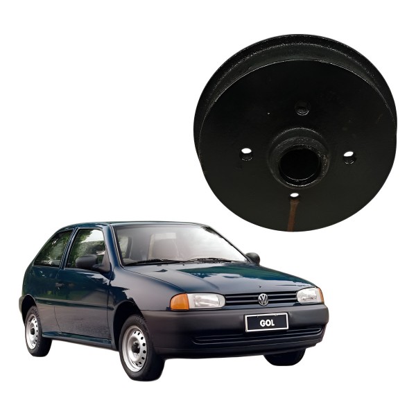 Panela Tambor Freio Traseiro Volkswagen Gol G2 G3 2003 2004