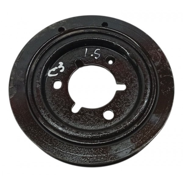 Polia Virabrequim Motor Citroen C3 1.5 8v 2017 2018 2019