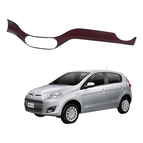 Moldura Painel Instrumentos Fiat Paliosiena 2014 Detalhe