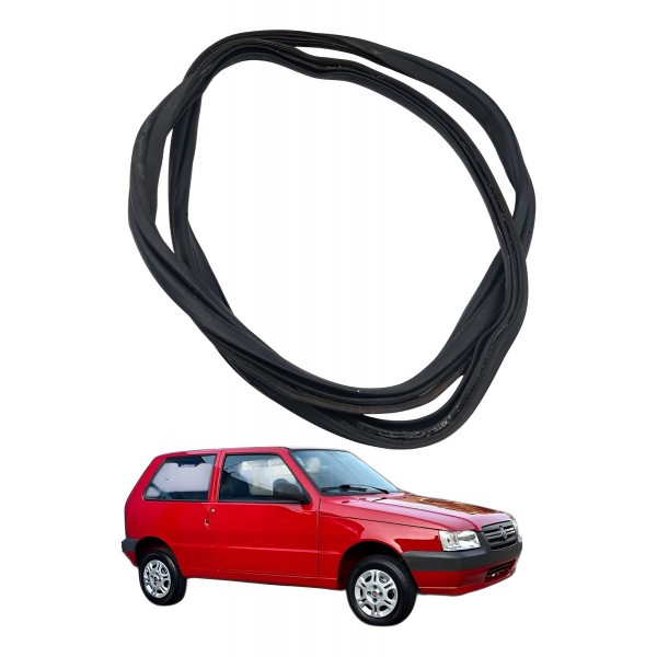 Borracha Vedação Tampa Porta Malas Fiat Uno 2011 2012 2013
