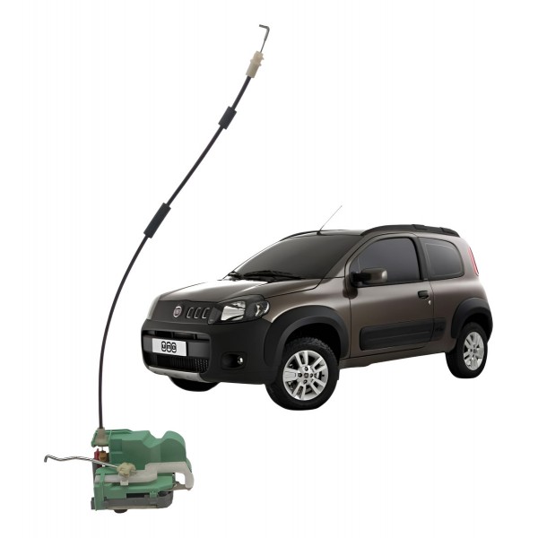 Fechadura Porta Traseira Esquerda Fiat Uno Way 2011 2012