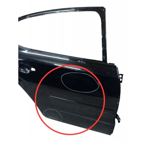 Porta Traseira Direita Citroen C4 Lounge 2015 4p Detalhe - Traseira