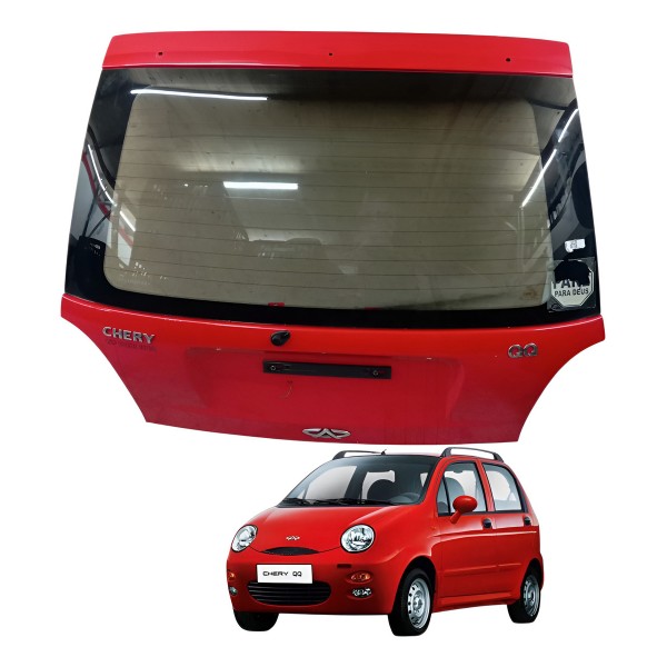 Tampa Traseira C/vidro Chery Qq 4p 2012 2013 2014 2015