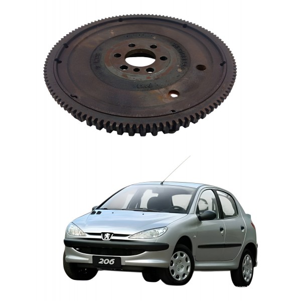 Volante Cremalheira Motor Peugeot 206 1.4 2007 2008 2009