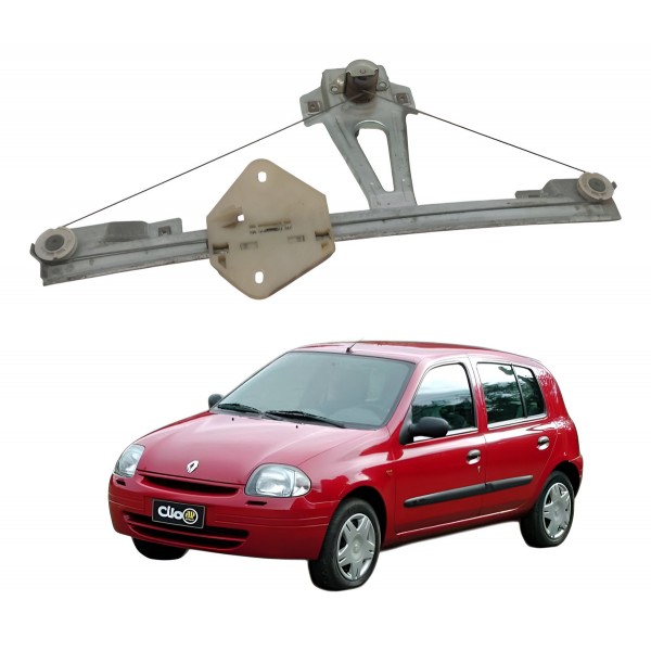 Maquina Vidro Traseiro Esquerdo Renault Clio 2002 2003