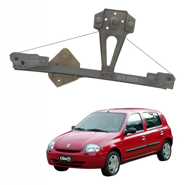 Maquina Vidro Traseiro Direito Renault Clio 2002