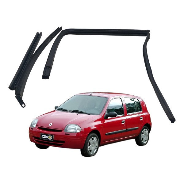 Kit Pestana Canaleta Traseira Direita Renault Clio 2002