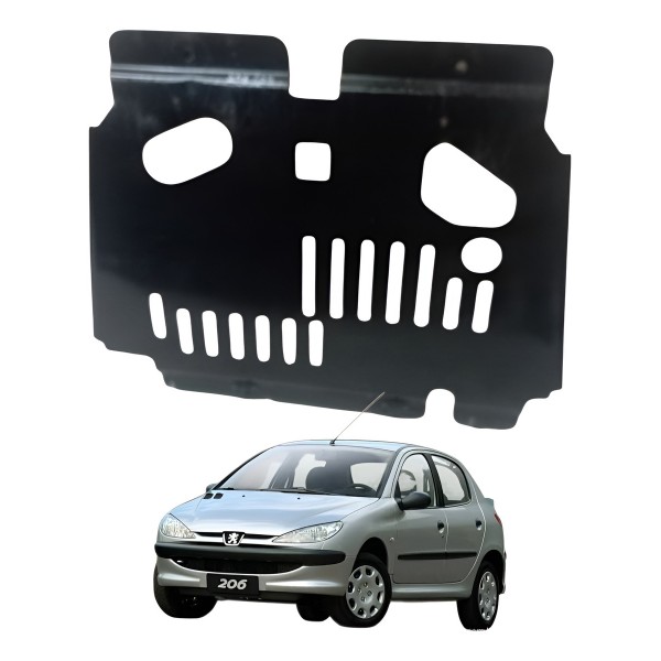 Protetor Carter Motor Peugeot 206 207 1.4 2008 2009 2010