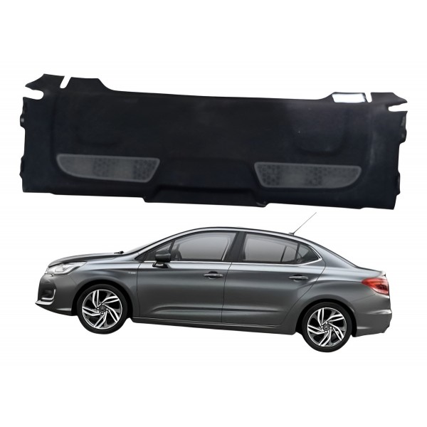 Tampão Bagagito Porta Malas Citroen C4 Lounge 2015 Detalhe