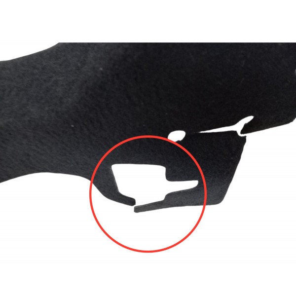 Forro Esquerdo Porta Malas Citroen C4 Lounge 2015 Detalhe