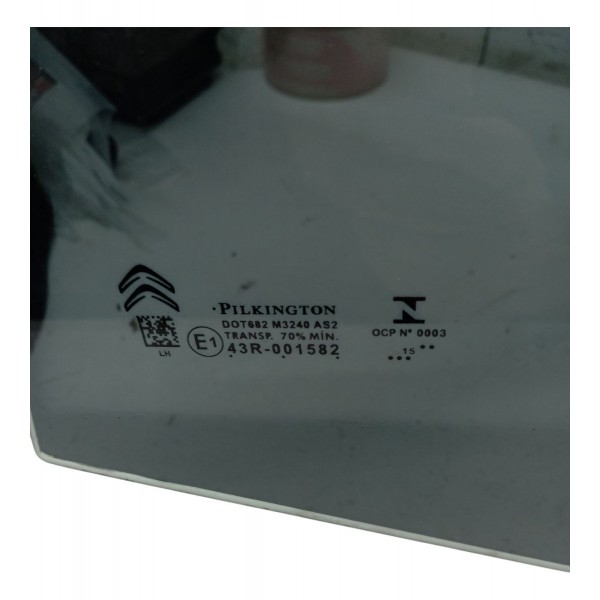 Vidro Porta Traseira Esquerdo Citroen C4 Lounge 2014 2015