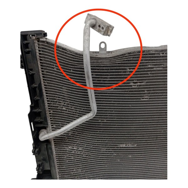 Radiador Ar Condicionado Mercedes Benz C180 2010 Detalhe