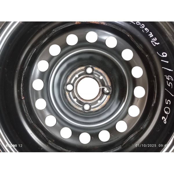 Roda Estepe Peneu 205/55/r16 Goodyear Peugeot 308 2014