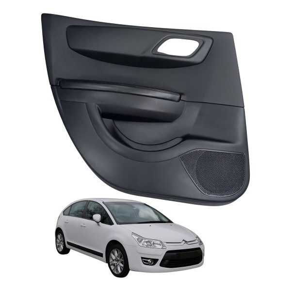 Forro Porta Traseira Esquerda Citroen C4 1.6 2013 2014 2015