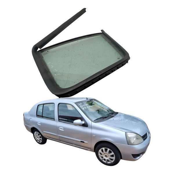 Vidro Fixo Traseiro Esquerdo Renault Clio 2002