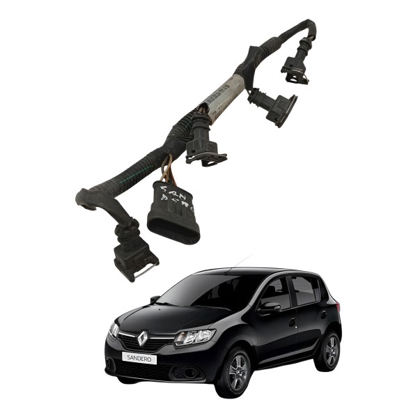 Chicote Bico Injetor Flauta Renault Sandero 1.0 16v