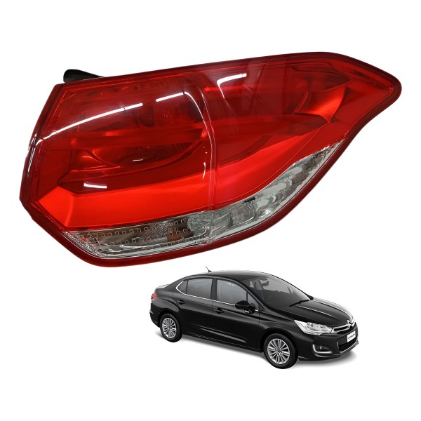 Lanterna Traseira Direita Citroen C4 Lounge 2015 Detalhe