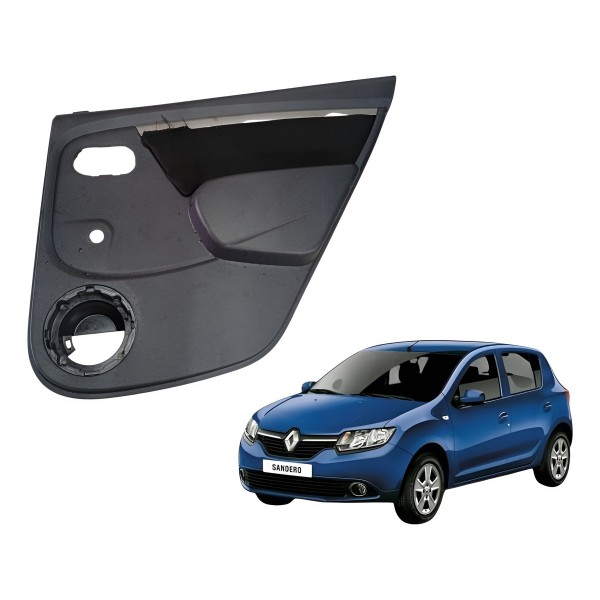 Forro Porta Traseiro Direito Renault Sandero 1.0 2017 2018