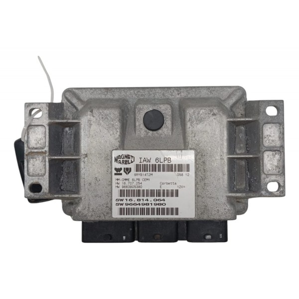 Kit Code Injeção Módulo Manual Pegeuot 307 Sw 2.0 2005 2006