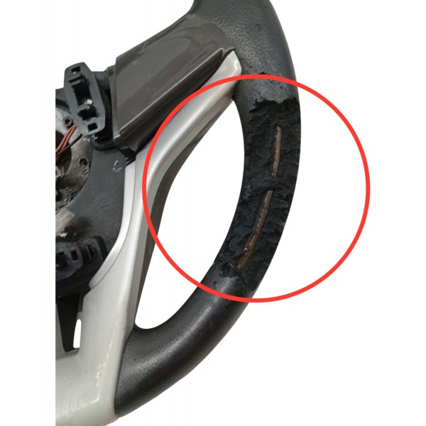 Volante Direção Peugeot 207 Passion 1.4 2009 2010 Detalhe