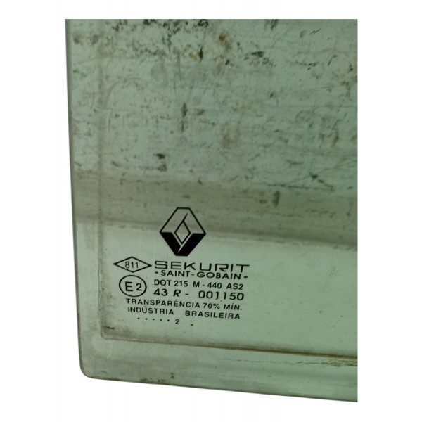 Vidro Fixo Traseiro Esquerdo Renault Clio 2002