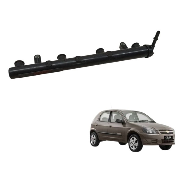 Flauta Bico Injetor Chevrolet Celta Corsa 1.0 2007 2008 2009