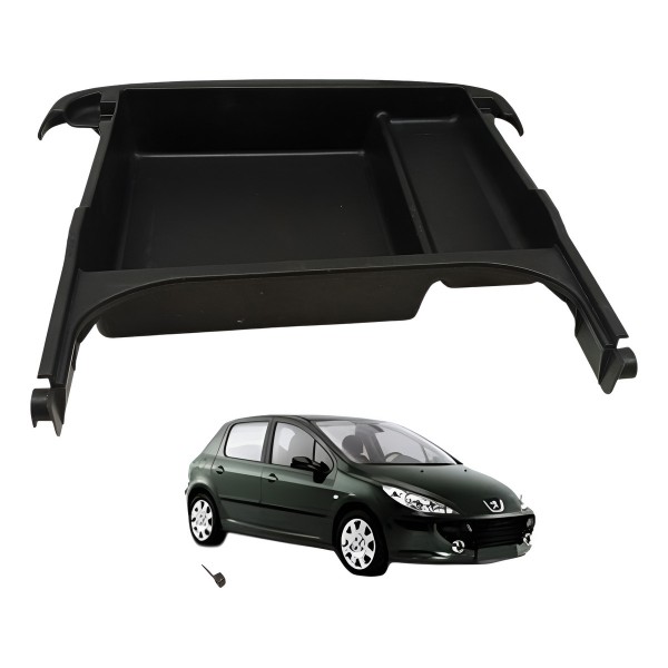 Moldura Porta Objetos Esquerdo Peugeot 307 Sw 2003 2004 2005