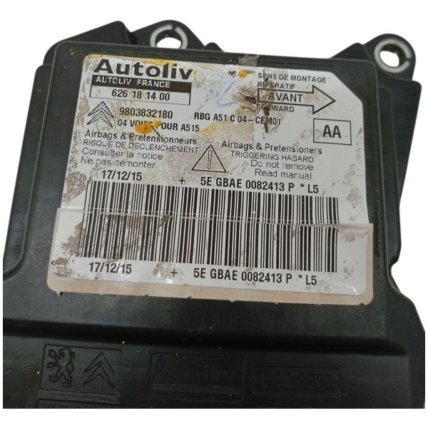 Modulo Conforto Airbag Citroen C3 1.5 Tendance 2016 2017