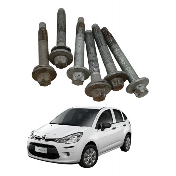 Kit Parafuso Fixação Agregado Citroen C3 2015 2016 2017 2018