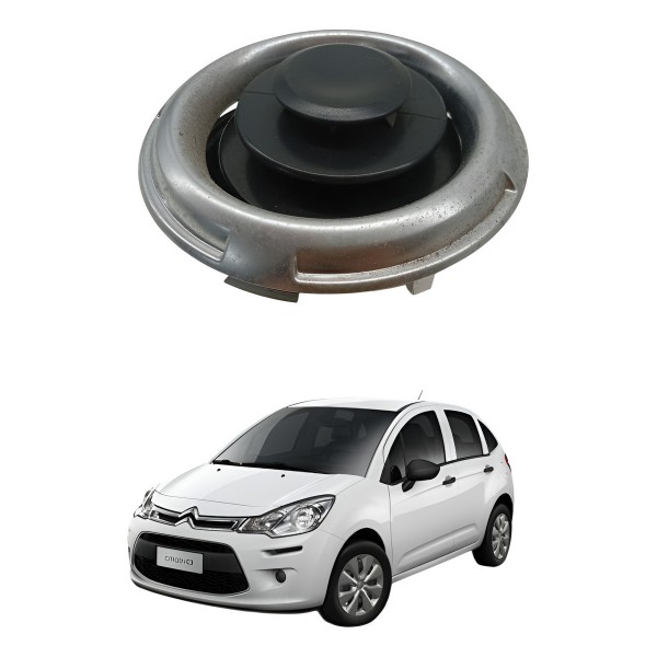 Moldura Difusor Ar Painel Citroen C3 Tendance 2015 2016 2017