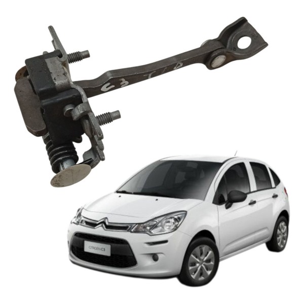 Limitador Porta Traseiro Direito Citroen C3 1.6 2016 2017