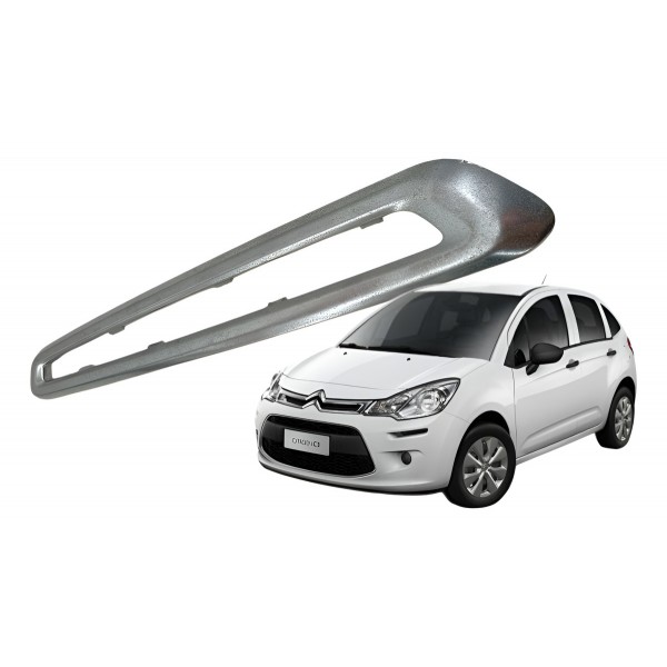 Moldura Acabamento Direito Painel Citroen C3 2017 Detalhe