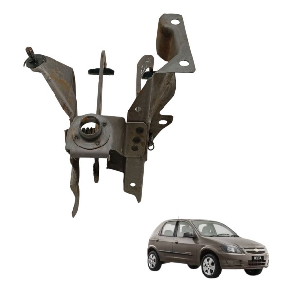 Pedaleira Freio Embreagem Chevrolet Celta 1.0 2007 2008 2009