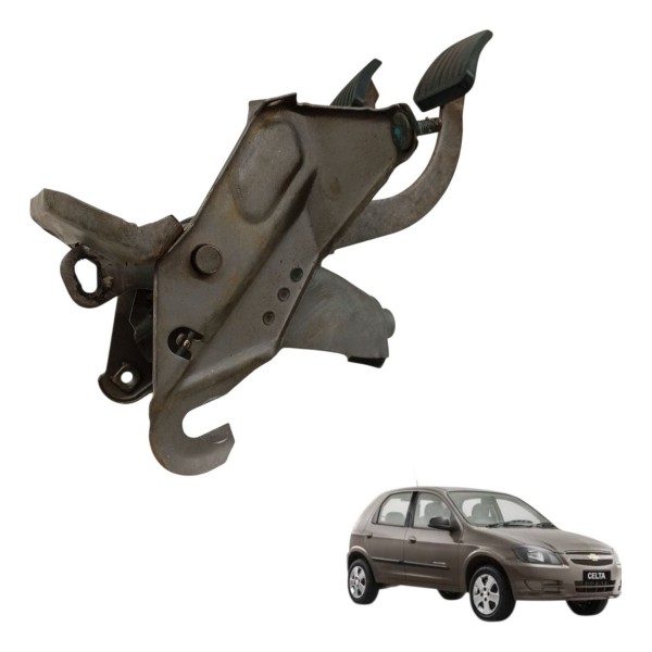 Pedaleira Freio Embreagem Chevrolet Celta 1.0 2007 2008 2009