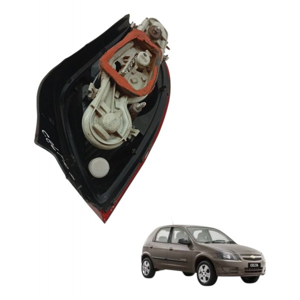 Lanterna Traseira Direita Chevrolet Celta 1.0 2007 Detalhe