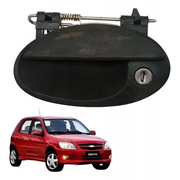 Maçaneta Externa Dianteira Esquerda Chevrolet Celta 2p 2009 Dianteira