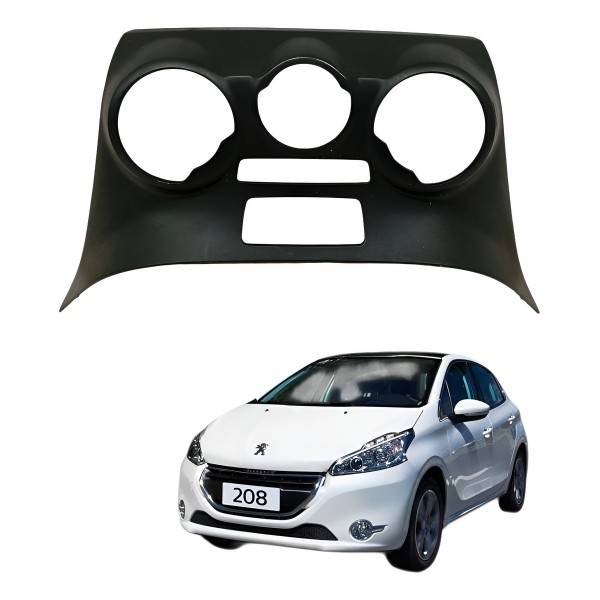 Moldura Painel Ar Condicionado Peugeot 208 Allure 2015