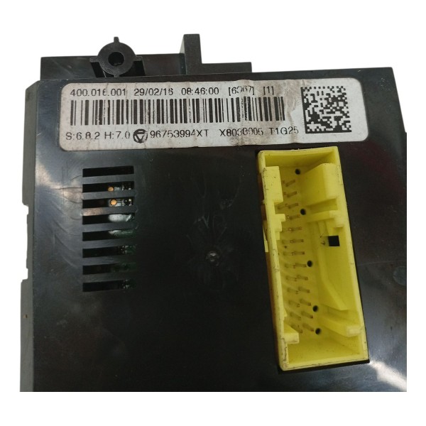 Comando Digital Ar Condicionado Citroen C3 2017 2018 2019